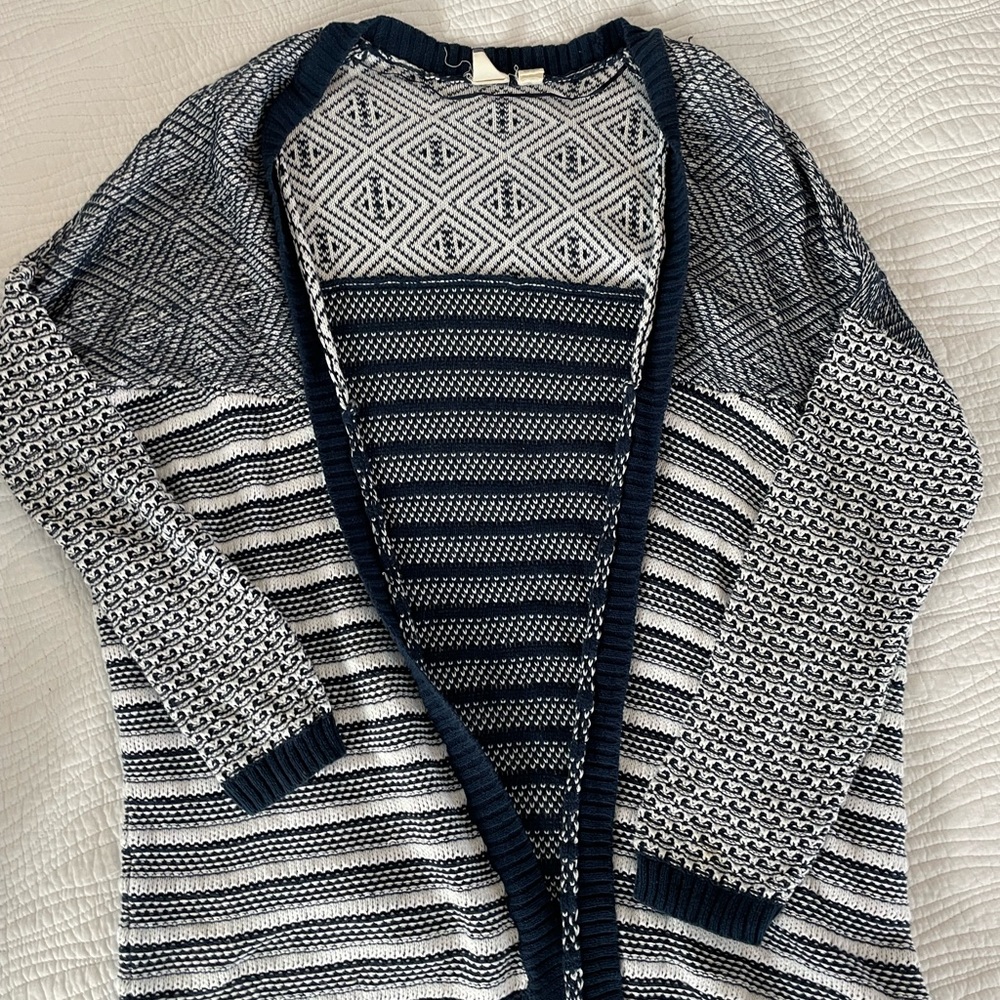 Open sweater